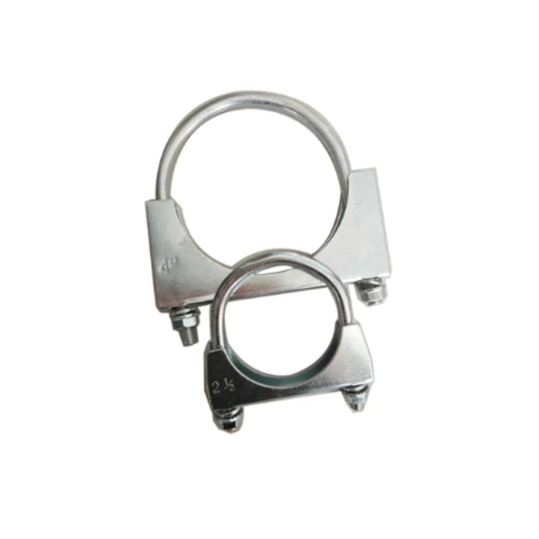 ABRAZADERA ESCAPE ZINCADA TIPO U 102mm 4"