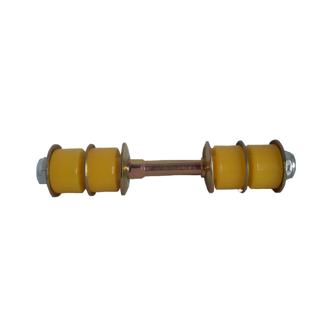 PERNO ESTABILIZADOR COMPLETO CON GOMA DE POLIURETANO CHEV. CHEVETTE- MONZA - LUV- C10- SILVERADO- DAEWOO- HILUX 4X2 LARGO