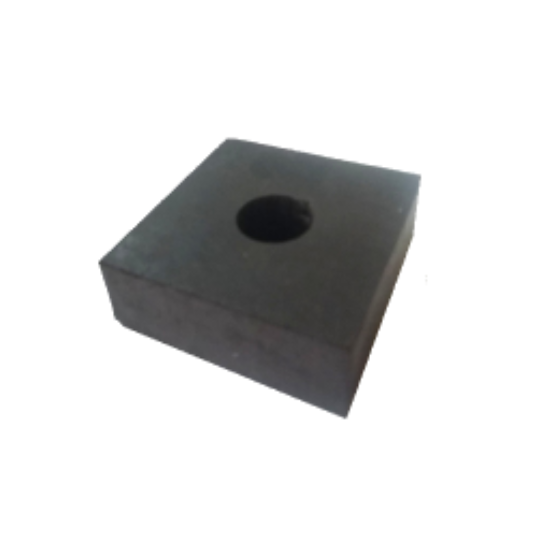 SOPORTE CABINA CUADRADO SIN PESTAÑA 58 X 19 X 19mm