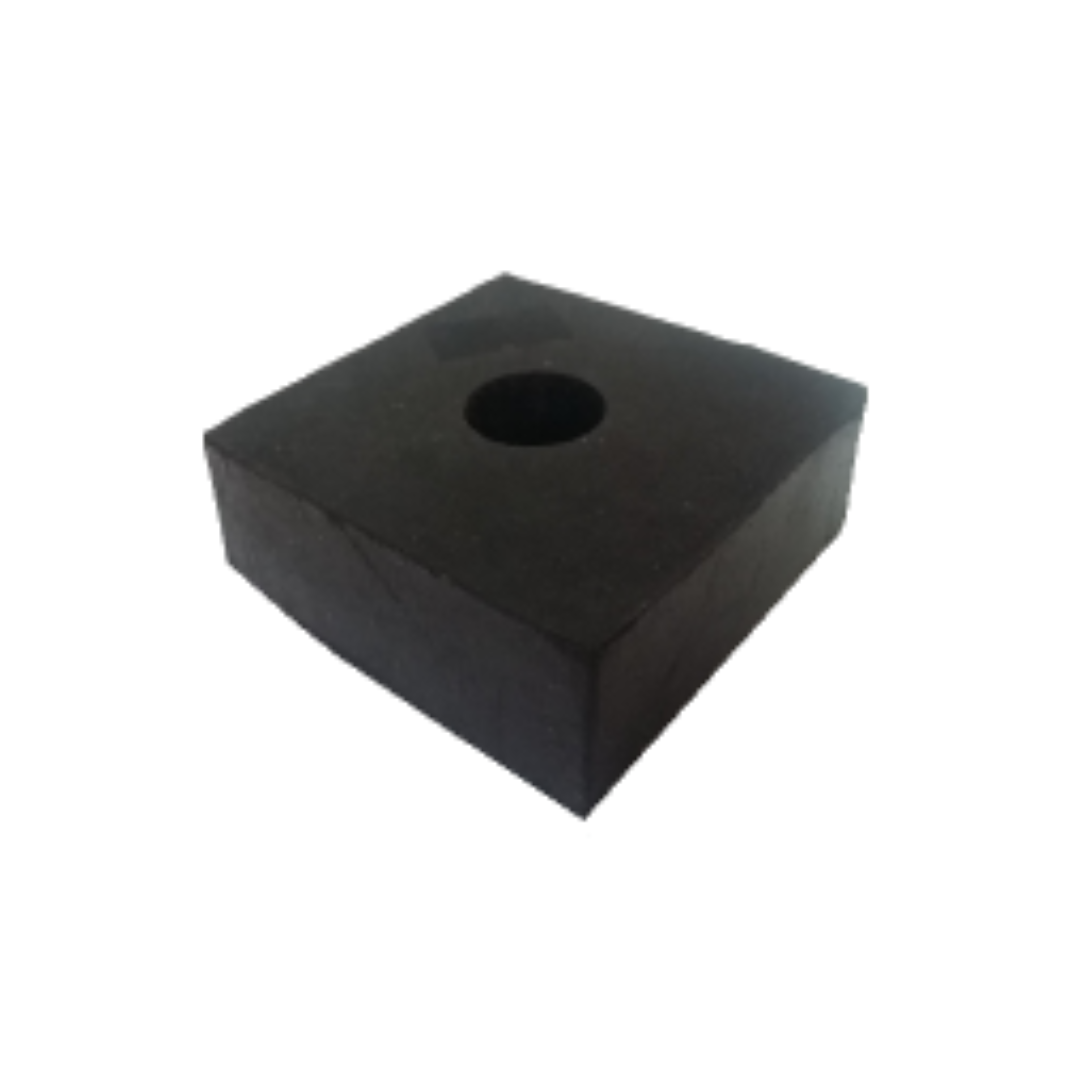 SOPORTE CABINA CUADRADO SIN PESTAÑA 63 X 19 X 19mm