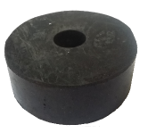 SOPORTE CABINA REDONDO SIN PESTAÑA 82 X 18 X 26mm