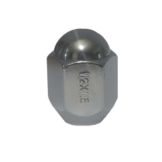 TUERCA RUEDA 1.5 LLAVE 21 CERRADA CORTA