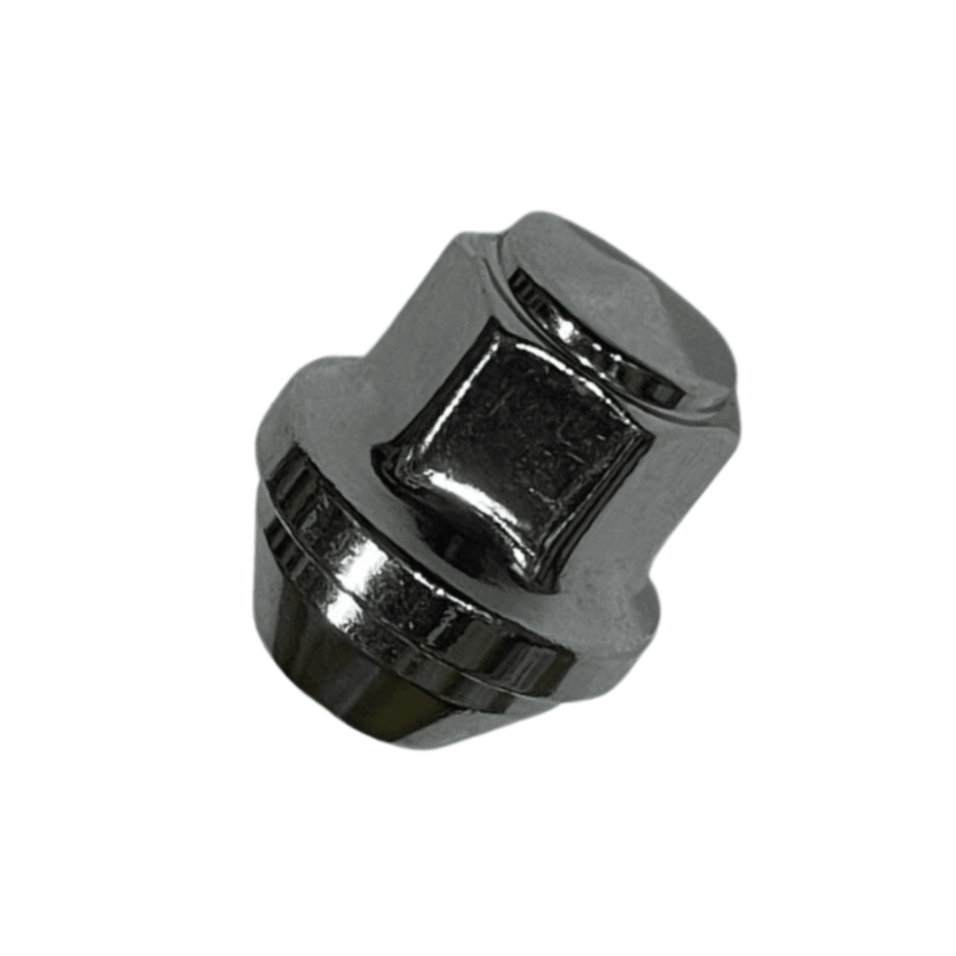 TUERCA RUEDA 1.25 LLAVE 19 ABIERTA CON MOLDURA